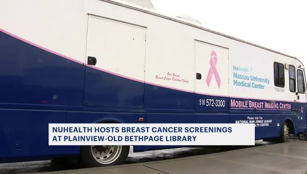 NuHealth holds breast cancer screenings at Plainview-Old Bethpage Library