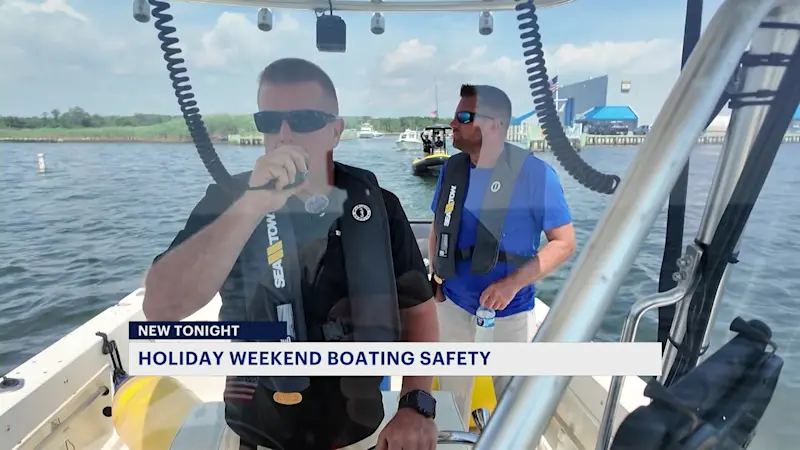 Story image: Sea Tow Central NJ prepares for a busy holiday weekend along the Barnegat Bay