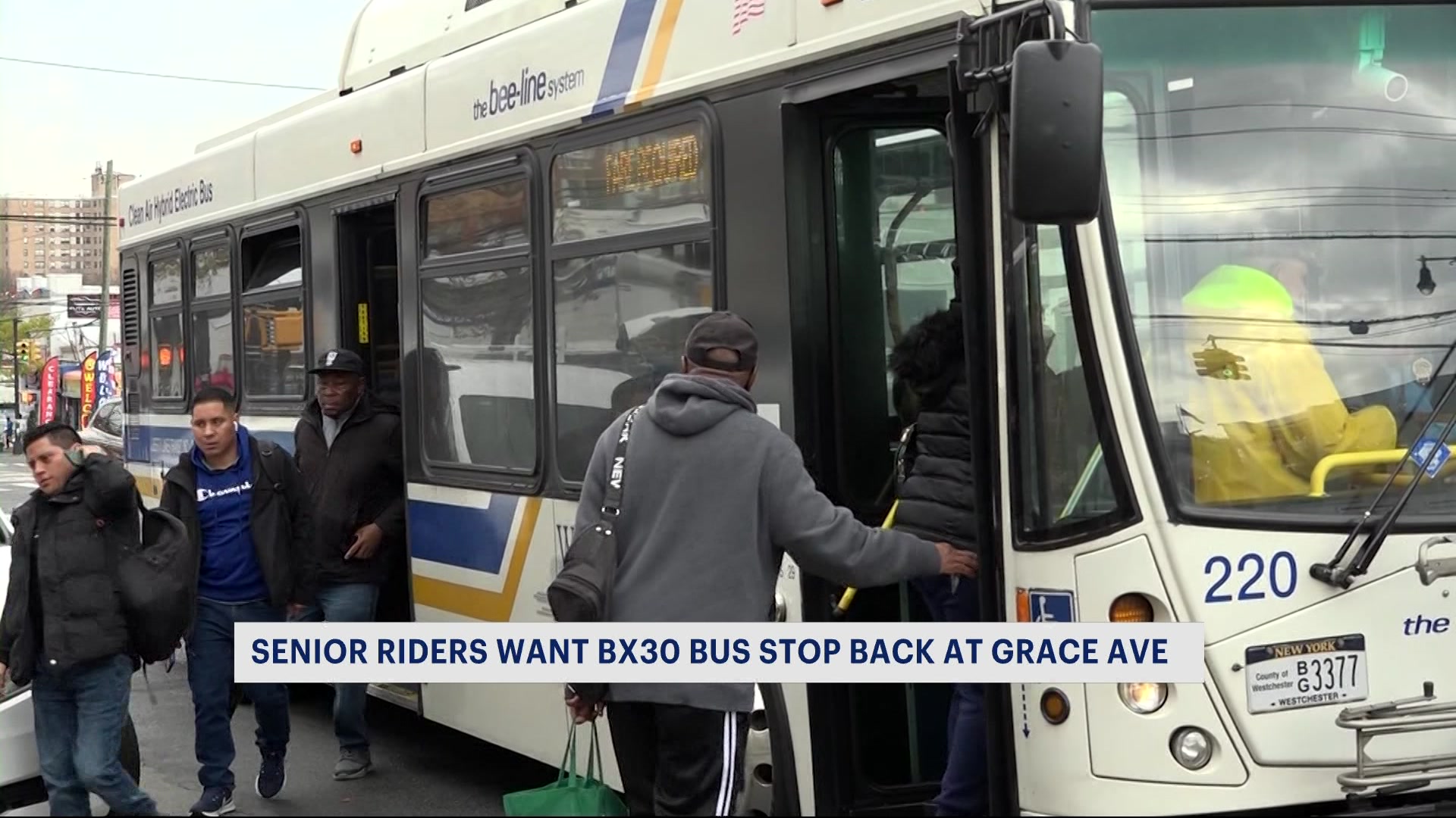 Senior riders want BX30 bus stop back at Grace Avenue