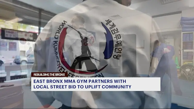 Story image: Rebuilding The Bronx: ‘Fighting for The Bronx': Local BID teams up with martial arts studio to uplift small businesses