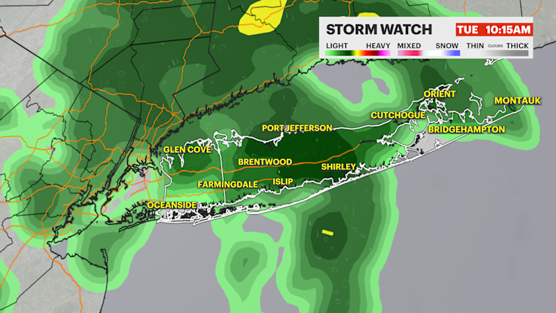 Story image: Storm Watch: Light rain showers for part of today; tracking wet, chilly weather for Thanksgiving