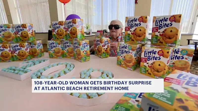 Story image: Atlantic Beach woman treated to sweet surprise for her 108th birthday