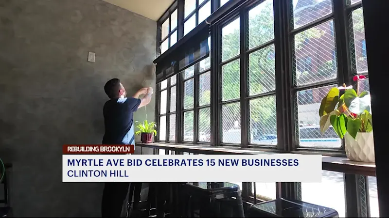 Story image: Myrtle Avenue BID celebrates 15 new businesses added 