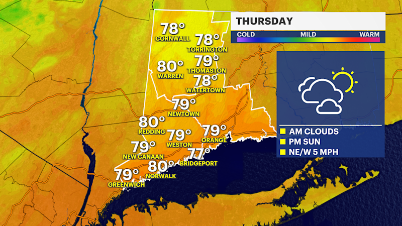 Story image: Gray start to Thursday before summer-like weather returns 