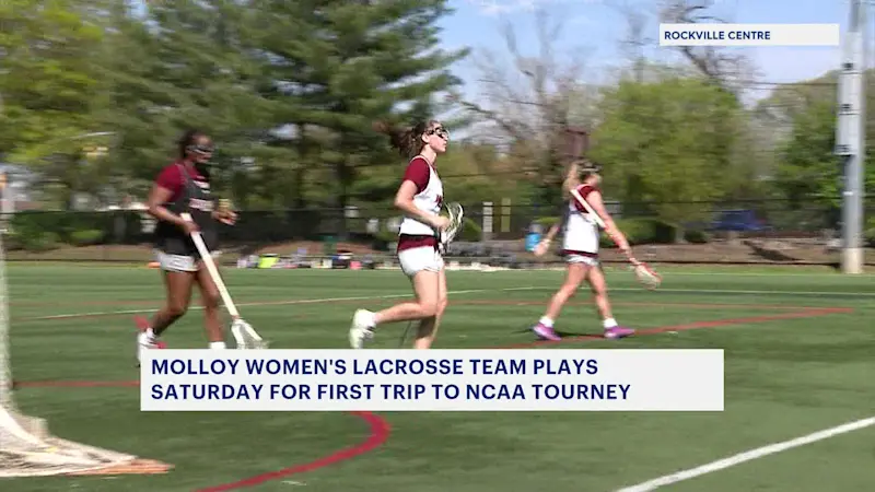 Story image: Molloy women's lacrosse team plays Saturday for 1st trip to NCAA tournament