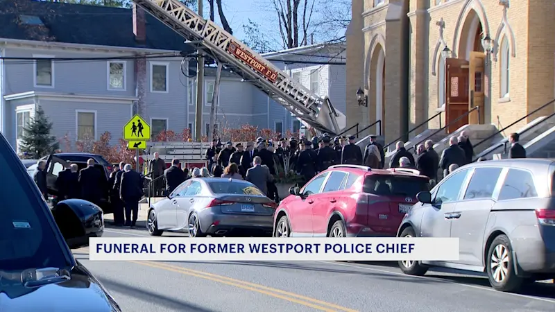 Story image: Westport Police Chief Alfred Fiore remembered at funeral service