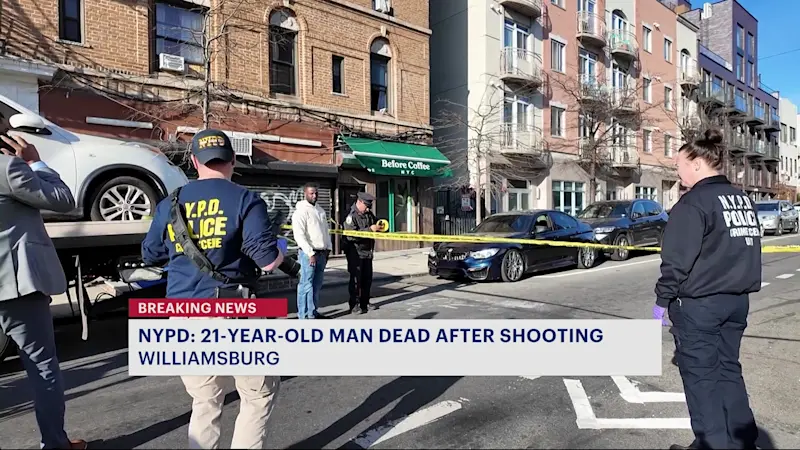 Story image: NYPD: 21-year-old man fatally shot in Williamsburg