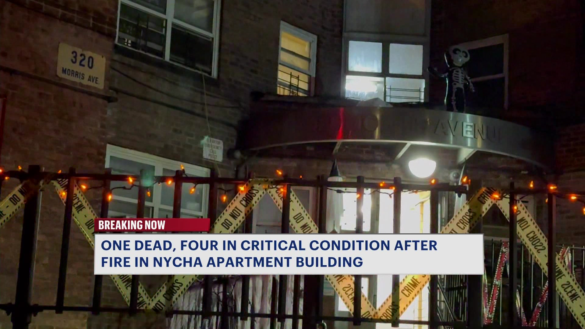 1 dead, 4 critically injured after apartment fire at Mott Haven NYCHA building