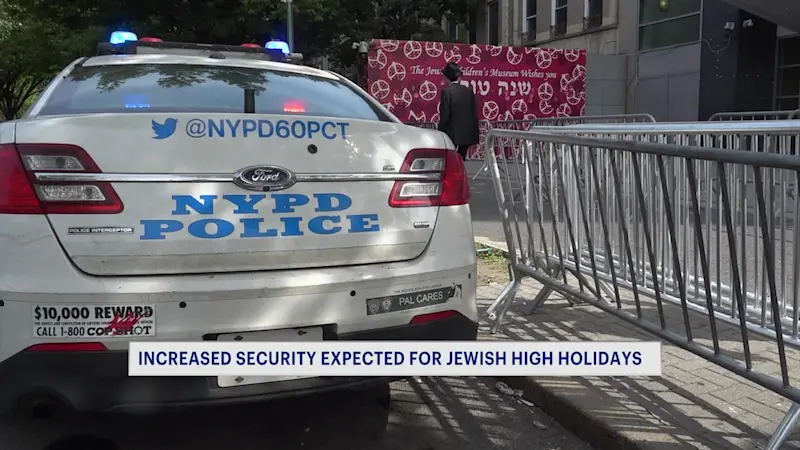 Story image: Increased security expected in Brooklyn's Jewish community ahead of High Holidays