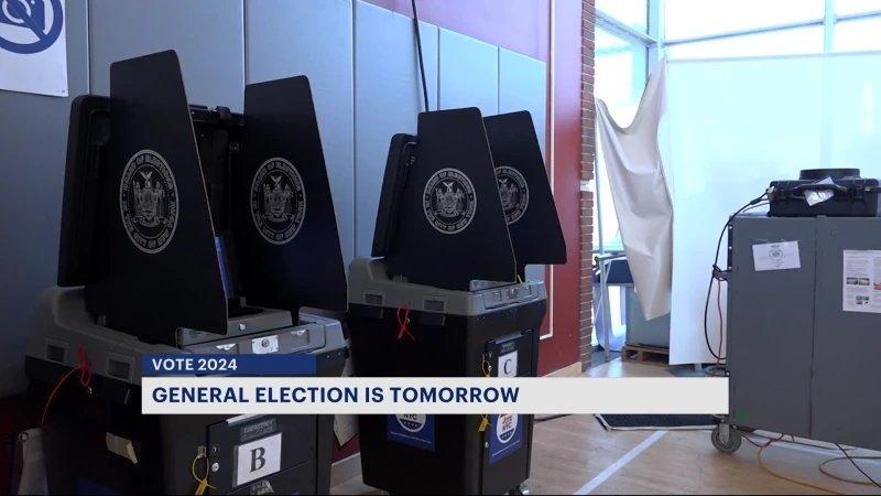 Story image: What to expect ahead of Election Day in New York City