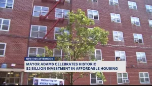 Mayor Adams: Affordable housing to receive $2 billion investment