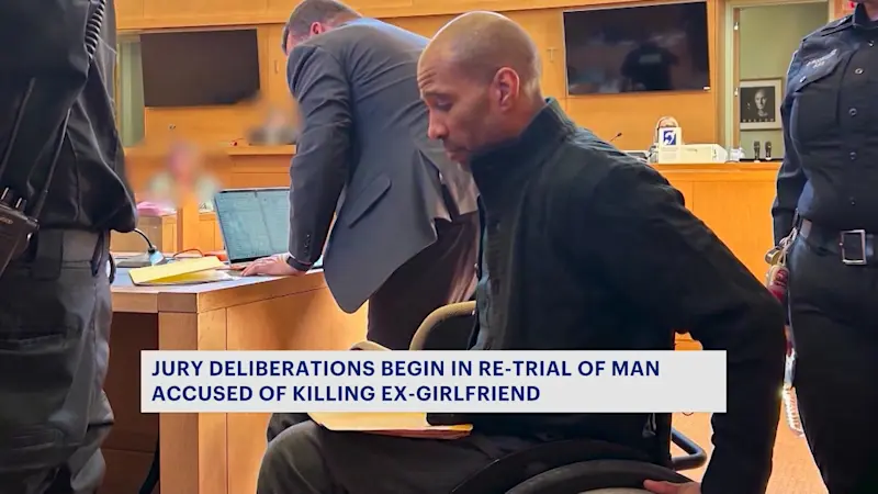 Story image: Jury requests read back of 190 pages of testimony on first full day of Edward Holley murder trial deliberations