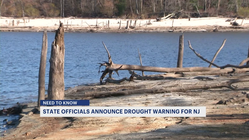 Story image: Gov. Murphy issues drought warning for all of New Jersey due to lack of rain