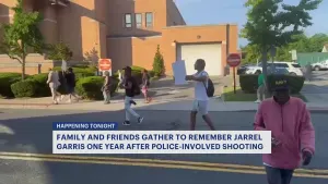Westchester residents march to mark 1-year anniversary of police-involved shooting that killed Jarrel Garris 