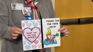 Helping Hands: LI students thank Maria Fareri Children's Hospital staff who cared for bus crash victims 