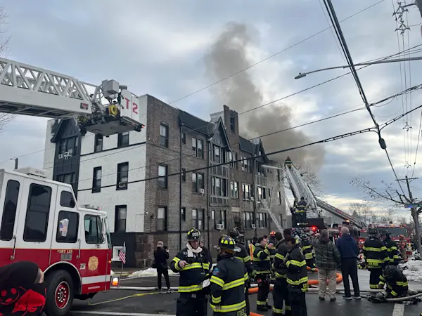 Story image: Dozens displaced following fire in Bogota