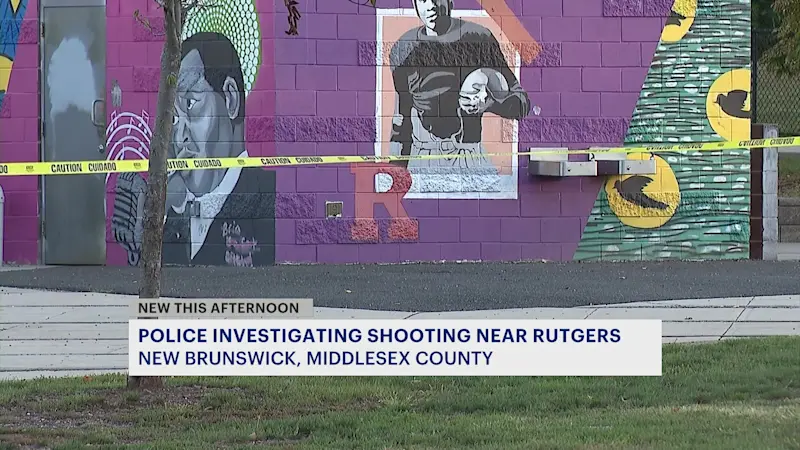 Story image: 1 person shot near Rutgers Campus in New Brunswick