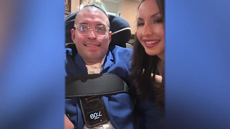 Story image: North Rockland graduate reunites with News 12’s Blaise Gomez decade after viral ‘promposal’