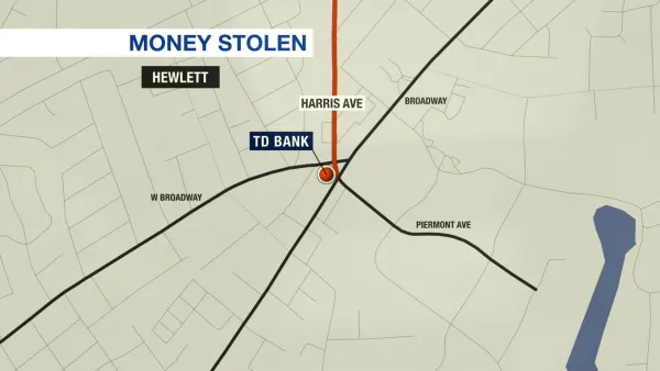 Detectives: $2,500 stolen from man outside Hewlett TD Bank
