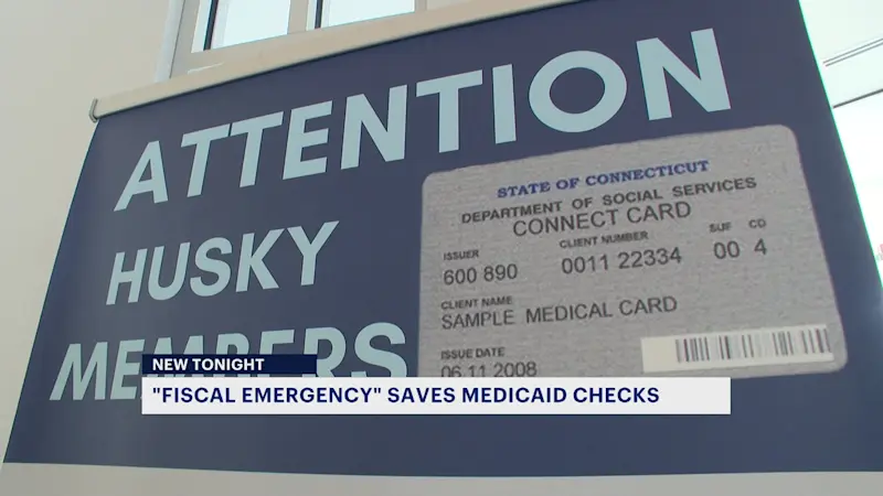 Story image: Gov. Lamont declares fiscal emergency to keep HUSKY Medicaid checks flowing. Republicans think it will lead to higher taxes