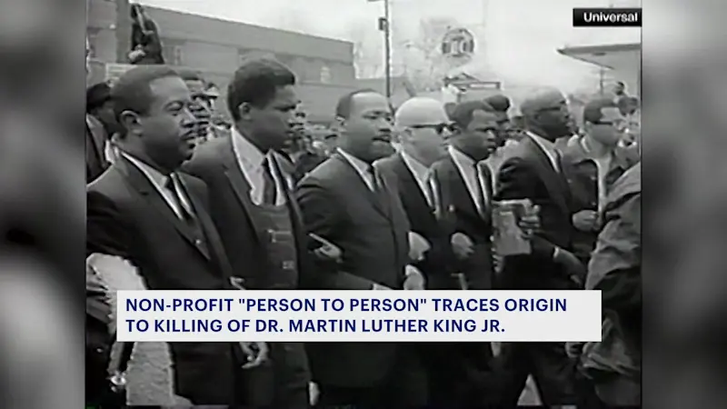 Story image: Local nonprofit Person to Person traces origin to killing of Martin Luther King Jr.