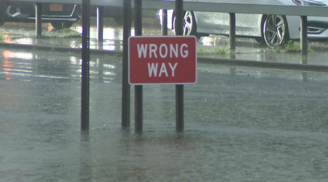 Story image: Flood conditions in Westchester County lead to road closures