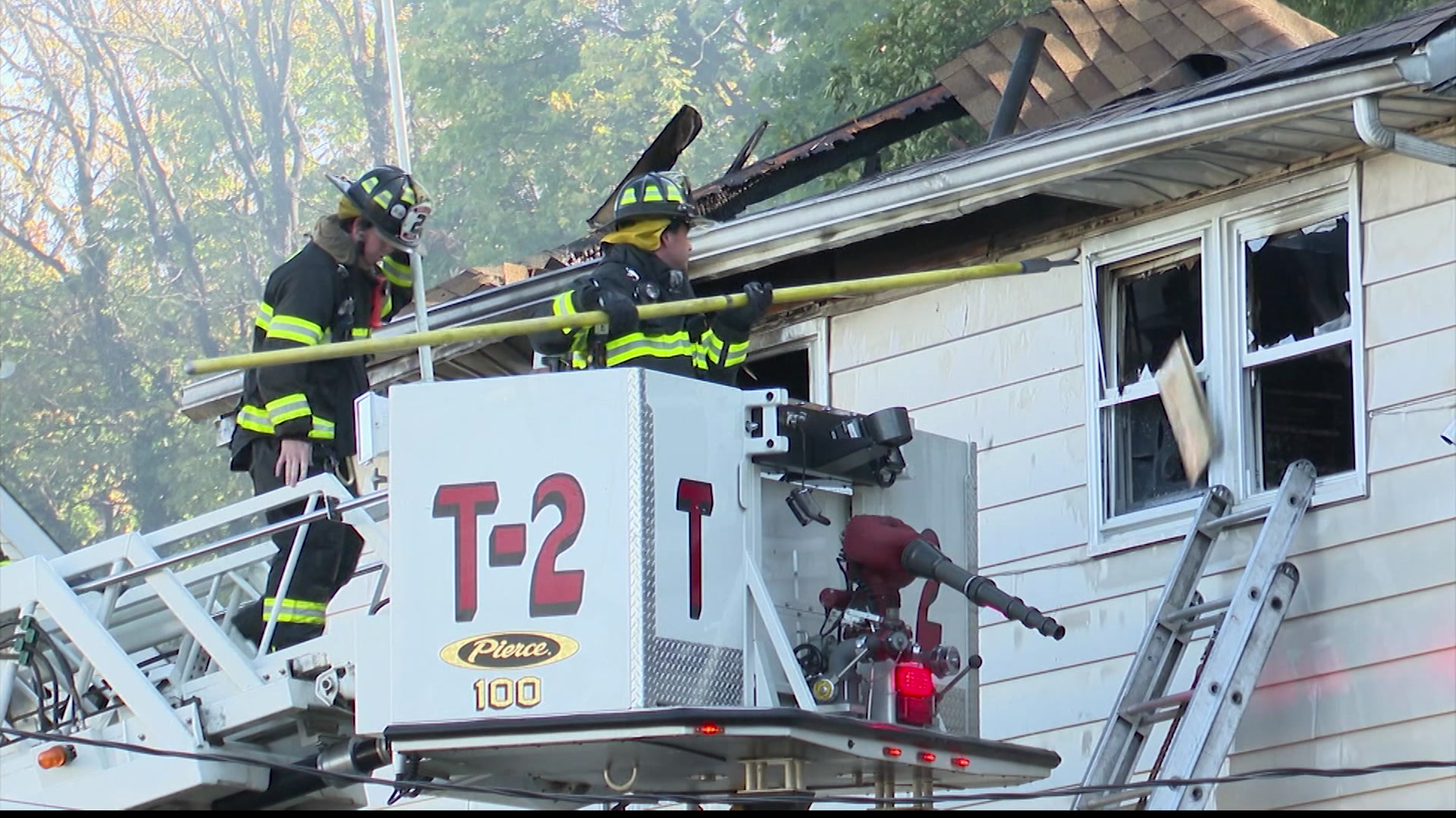 News 12 | New York | House fire in Woodland Park injures firefighter ...