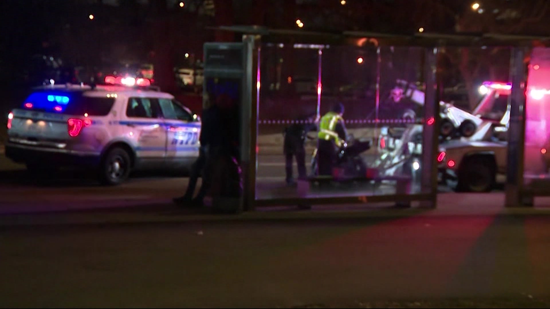 News 12 | Bronx | Nypd Motorcycle Crash Leaves 1 Dead 2 Injured