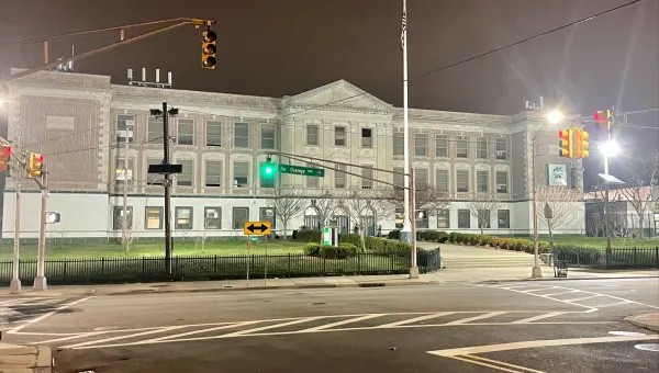 Anti-crime unit ramps up patrol efforts at West Side High School in Newark following shooting