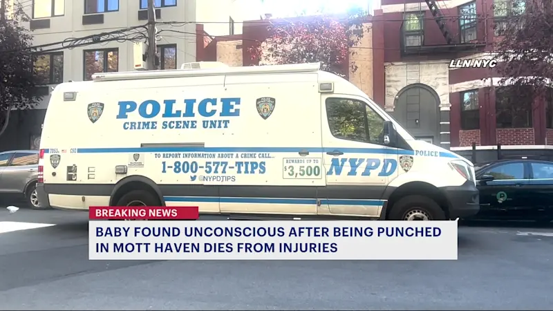 Story image: 1-year-old baby girl punched in face and head in Melrose dies from injuries