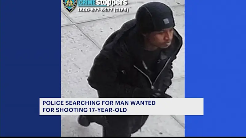 Story image: Police searching for man wanted for shooting 17-year-old in Crotona Park East