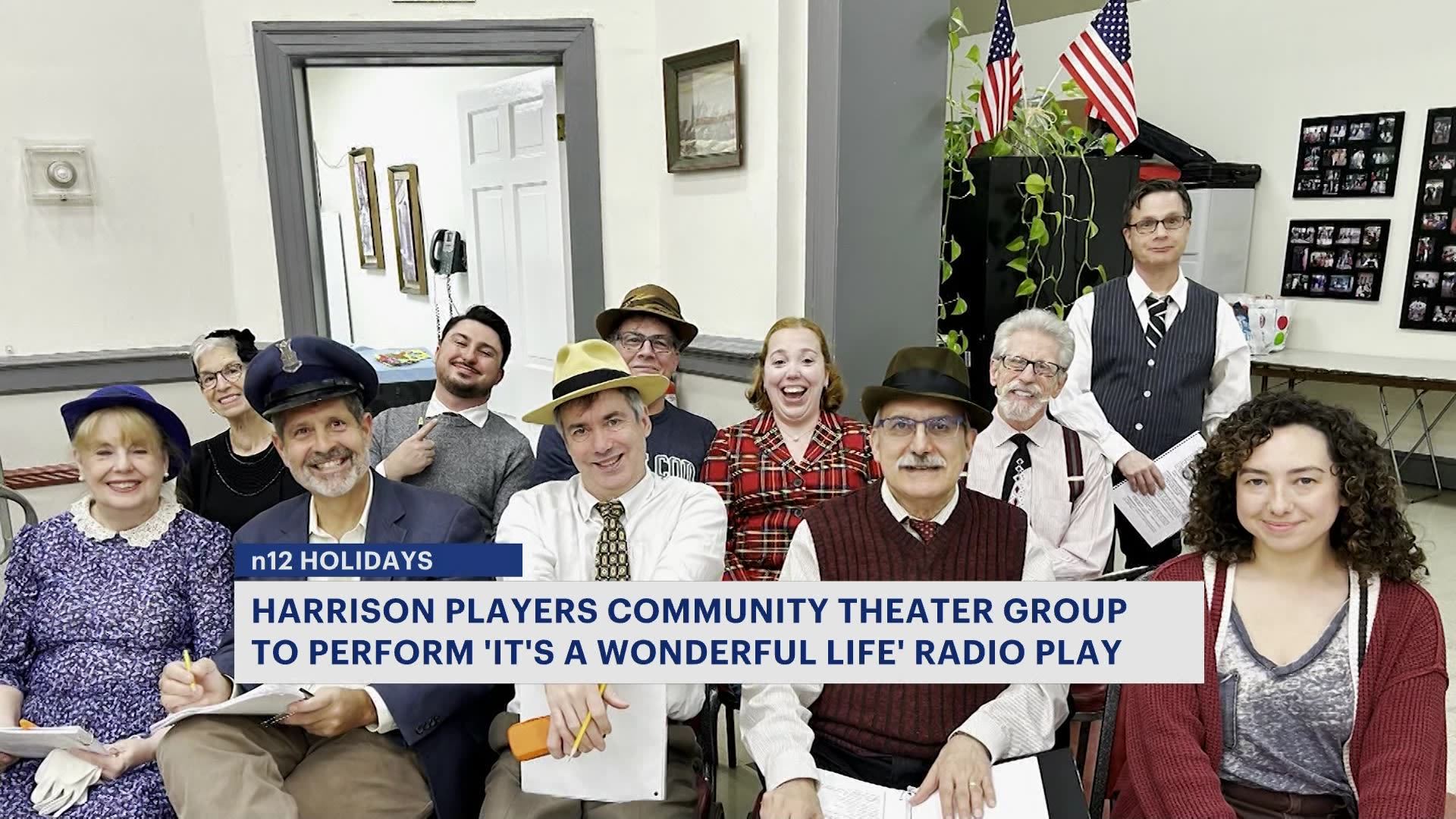 Harrison Players to perform 'It's a Wonderful Life' as an old fashion