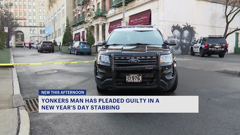 Story image: Yonkers man pleads guilty in fatal New Year's Day stabbing on Hudson Street