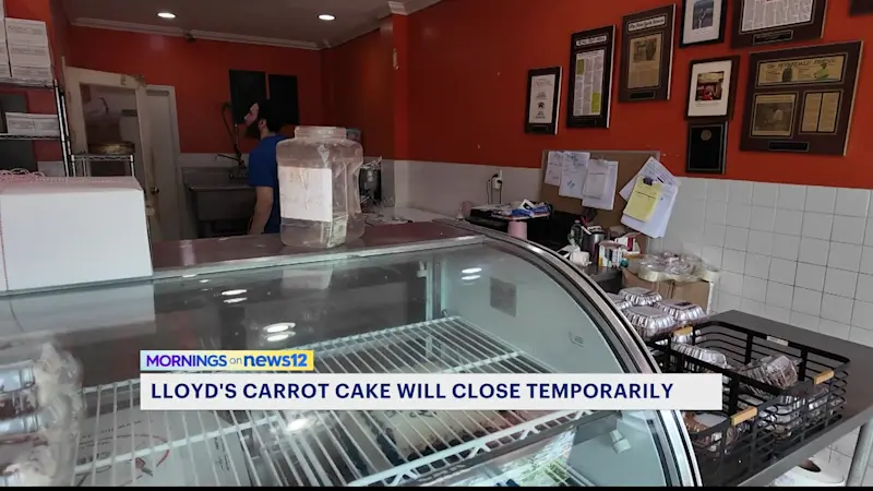 Story image: Lloyd's Carrot Cake to close temporarily for renovations