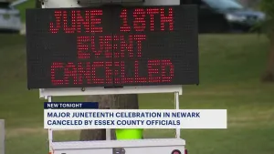 Juneteenth celebration scheduled in Newark abruptly canceled due to permitting issues