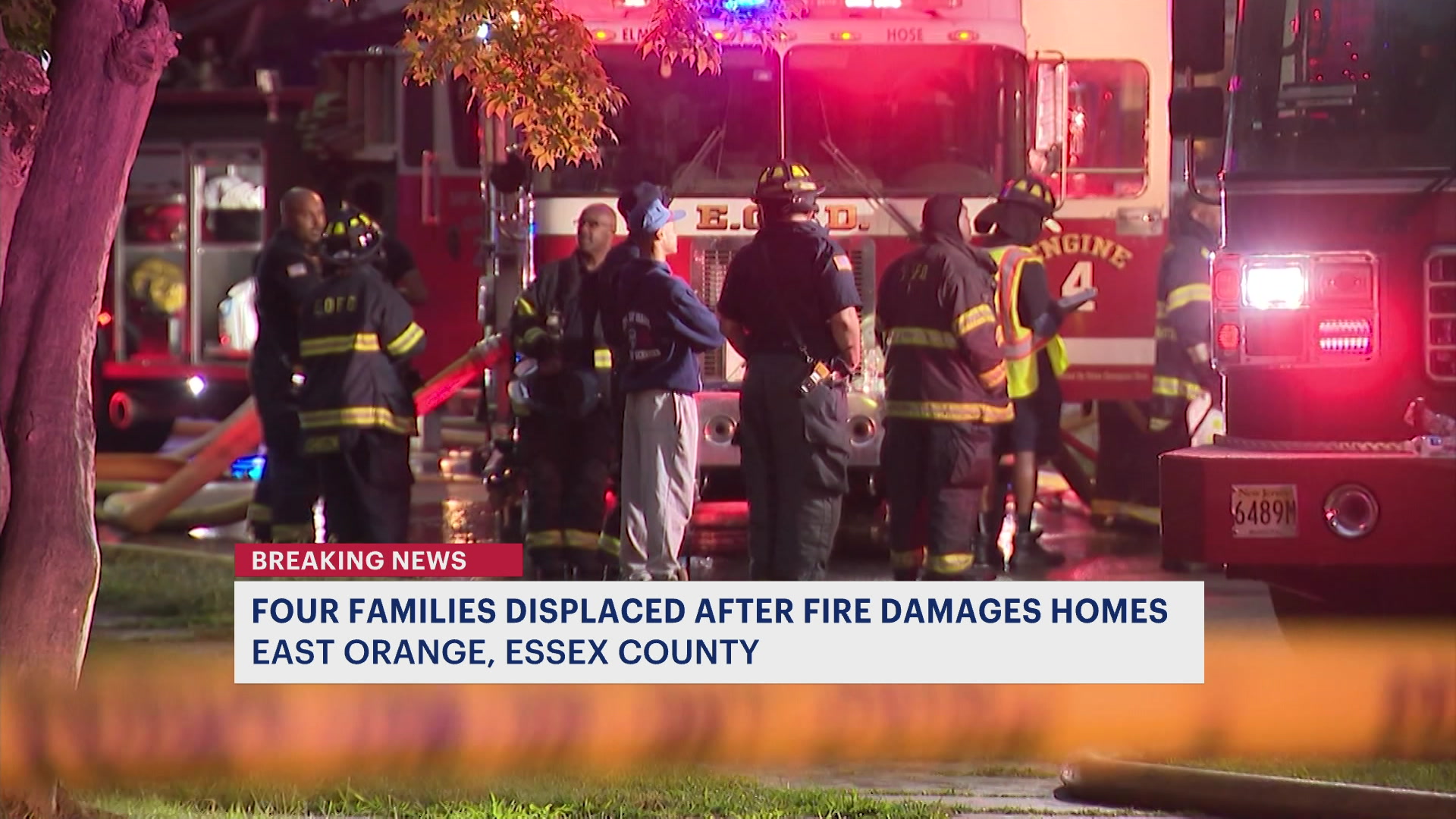 News 12 | New Jersey | Officials East Orange Fire Damages 2 Homes ...