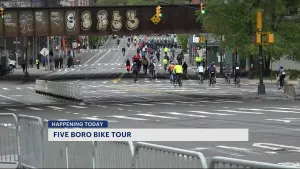Delays and road closures expected for the TD Five Boro Bike Tour