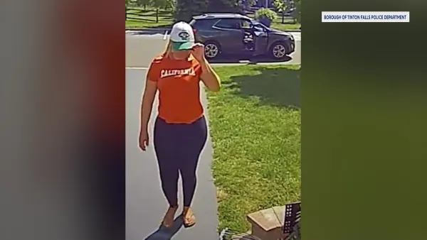 Police: Suspect wanted for stealing packages from Tinton Falls residence