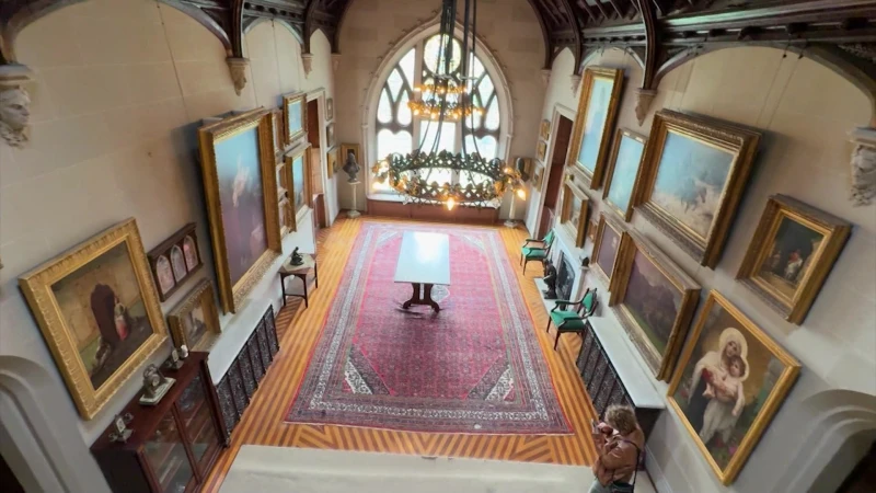 Story image: Discover a Gothic Revival masterpiece of art and architecture at Lyndhurst Mansion
