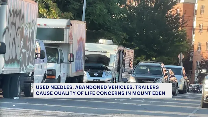 Story image: Abandoned vehicles, used needles cause quality-of-life concerns in Mount Eden