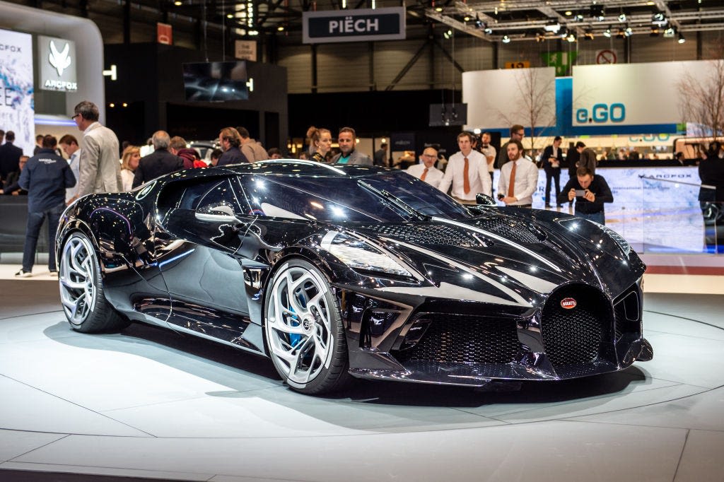 Most expensive new car ever: Bugatti sells for $19 million