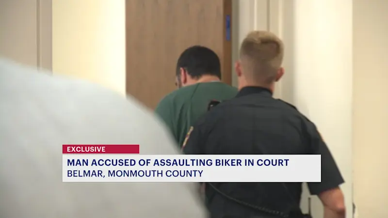 Story image: Video shows punch that broke victim's jaw in Belmar confrontation, suspect released