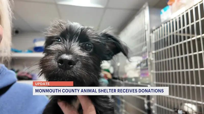 Story image: Community donates truckload of supplies to Associated Humane Societies of Tinton Falls