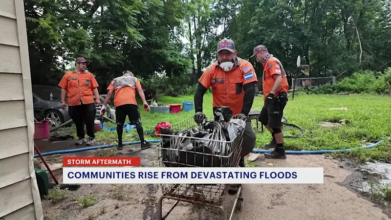 Story image: Post-deadly storm recovery efforts making progress in Plainfield