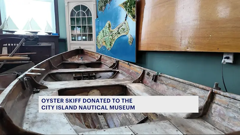 Story image: City Island Nautical Museum receives oyster skiff donation