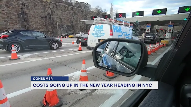 Story image: What you need to know: Congestion pricing, tolls hikes for 2025