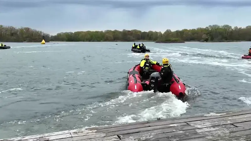 Story image: Major emergency drill at Rye Playland tests response to plane crash scenario