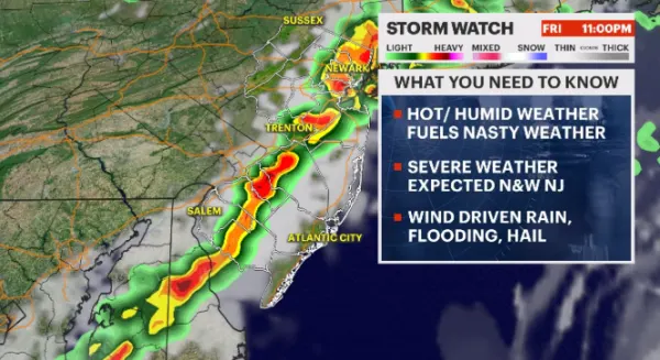 STORM WATCH: Sunny Thursday ahead; tracking storm potentials for Friday