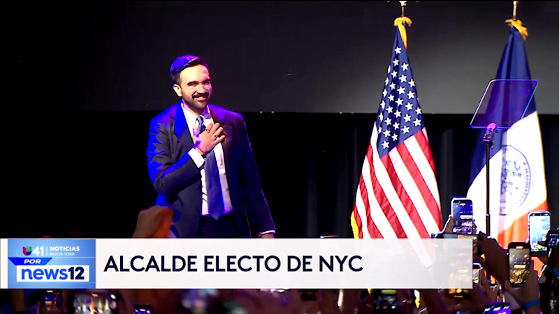 Story image: Univision 41 News Brief: Zohran Mamdani el inmigrante musulman y socialista será el nuevo alcalde de NYC