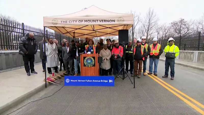 Story image: Fulton Street Bridge and South Street Bridge reopen in Mount Vernon